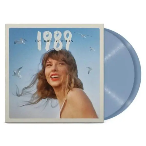 Image of Taylor Swift 1989 (Taylor's Version) - Crystal Skies Blue Edition - Sealed 2023 UK 2-LP vinyl set 0245554214
