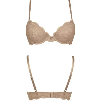 Image of Emporio Armani Virtual PU Bra Nude Size L Women