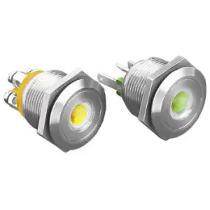 Image of ESKA Bulgin MPI001/28/RD Anti-vandal Switch SPST 24V DC 50mA Red D...