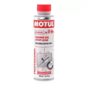 Image of MOTUL Engine Oil Additive ENGINE OIL STOP LEAK 108121