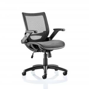 Image of Trexus Fuller Task Operator Mesh With Folding Arms Ref OP000210