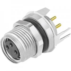 Image of Sensor actuator built in connector M8 Socket straight No. of p