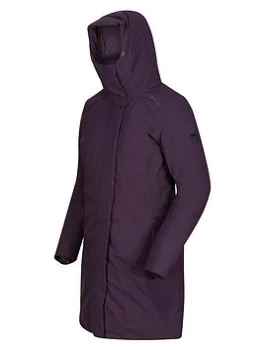 Image of Regatta Yewbank Waterproof Insulated Jacket - Purple, Purple, Size 14, Women