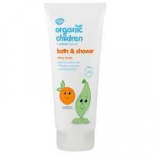 Image of Green People Organic Children Bath & Shower Citrus Crush 200ml