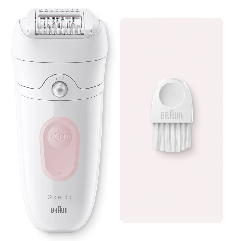 Image of Braun Silk-epil Epilators Series 5 Epilator 5-000 White/Flamingo