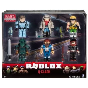 Image of Q-Clash Mix & Match Roblox Figure 6 Pack Set