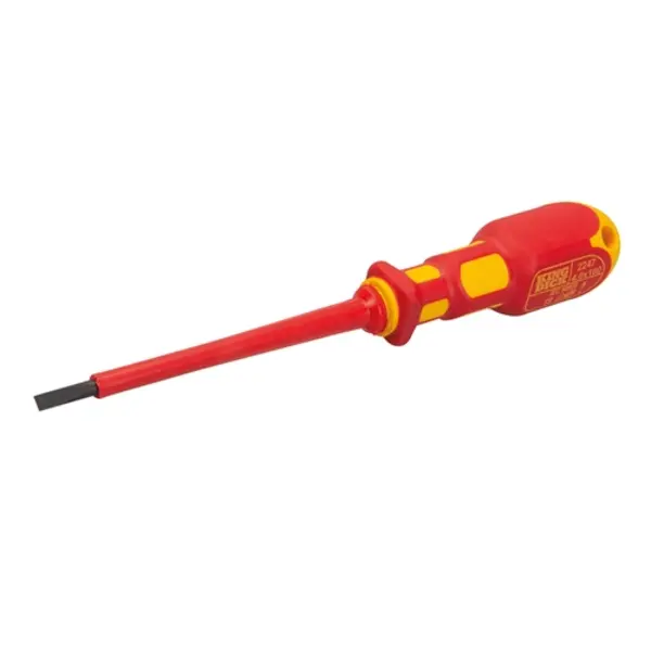 Image of King Dick VDE Slotted Screwdriver - 4 x 100mm 22474