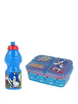 Image of Sonic The Hedgehog Sonic Lunch Box & Water Bottle