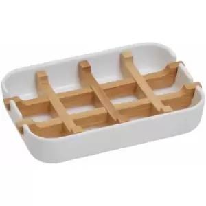 Image of Canyon White Soap Dish - Premier Housewares