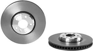Image of Front Right Brake Disc BREMBO 09.C406.13