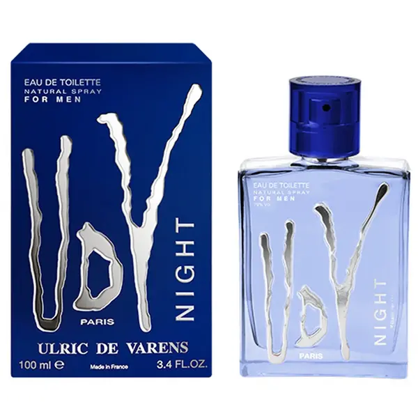 Image of Ulric De Varens Night Eau de Toilette For Him 100ml