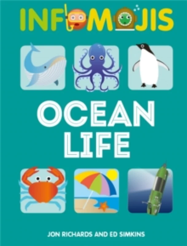 Image of Ed Simkins Infomojis: Ocean Life Book Multi unisex