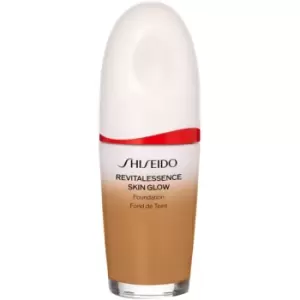 Image of Shiseido Revitalessence Skin Glow Foundation light illuminating foundation SPF 30 shade Citrine 30ml