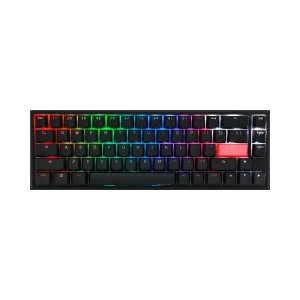 Image of Ducky One 2 SF RGB PBT Cherry MX Blue Mechanical Keyboard - Black (DKON1967ST-CUSPDAZT1) (US layout)