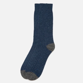 Image of Barbour Mens Houghton Socks - Midnight - M