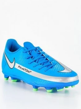 Image of Nike Junior Phantom Gt Club Firm Ground Football Boot - Blue, Size 2
