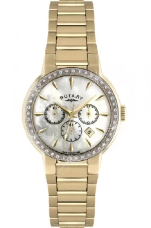 Image of Ladies Rotary Chronograph Watch LB02848/40