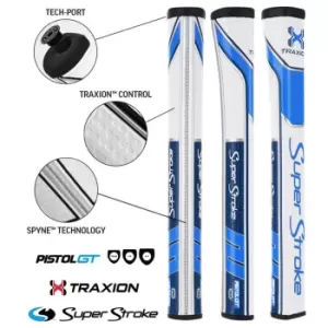 Image of Traxion Tour 3.0 White/Light Blue/Dark Blue