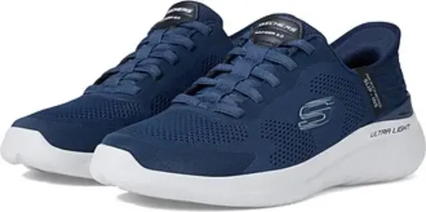 Image of Skechers Slip-ins Bounder 2.0 Emerged Trainers Navy 8 UK