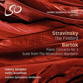 Image of Yefim Bronfman - Stravinsky: The Firebird/Bart&oacute;k: Piano Concerto No. 3/... CD