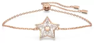 Image of Swarovski 5645460 Stella Star Pendant Bracelet Rose Gold- Jewellery