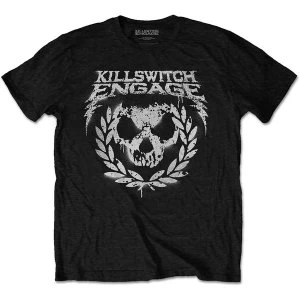 Image of Killswitch Engage - Skull Spraypaint Unisex Medium T-Shirt - Black