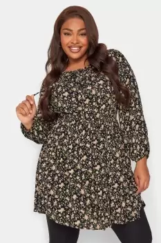 Image of Print Long Sleeve Gypsy Tunic Top