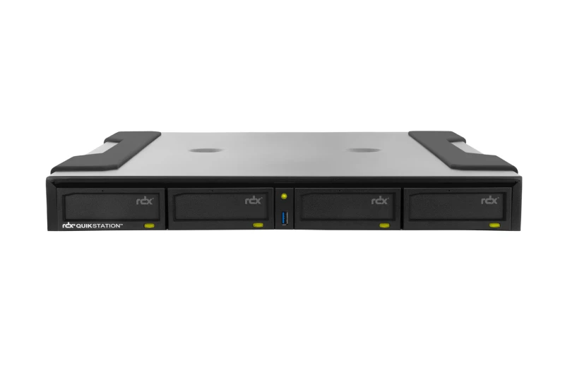 Image of Overland-Tandberg O-T RDX QuikStation 4 DT. 4-Bay. 4x 1GB Ethernet. re