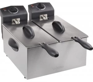 Image of Tristar FR6937 6L Double Deep Fat Fryer
