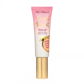 Image of Too Faced Peach Perfect Comfort Matte Foundation (Various Shades) - Toffee