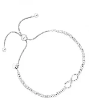 Image of Simply Silver Infinity Toggle Bracelet
