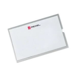 Image of Rexel Nyrex A5 Card Holder - 1 x Pack of 25 Card Holders