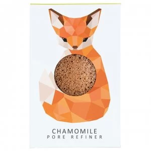 Image of The Konjac Sponge Konjac Fox Mini Sponge Chamomile - Chamomile