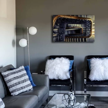 Image of 45702021C-004 Multicolor Decorative Canvas Painting