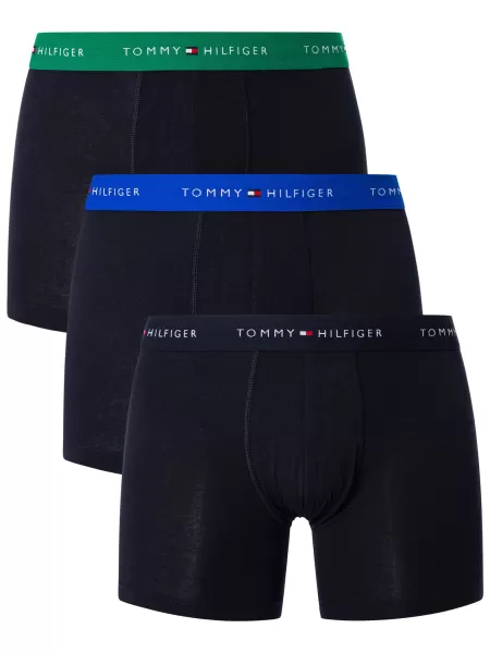 Image of 3 Pack Signature Cotton Essential Boxer Briefs