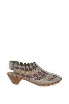 Image of Sina' Woven Heeled Shoes