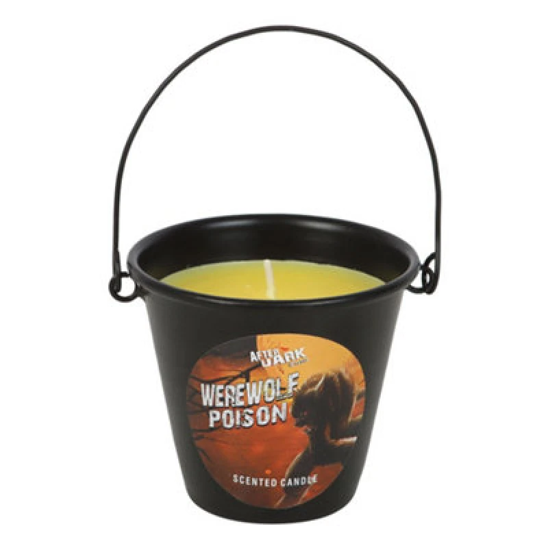 Image of Something Different Something Different Werewolf Poison Bucket Scented Candle in Black One Size Unisex 5063574675543