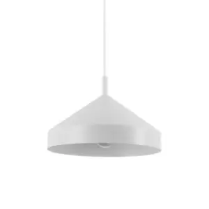 Image of Yurta Dome Pendant Ceiling Light White 30cm