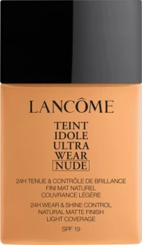 Image of Lancome Teint Idole Ultra Wear Nude Foundation SPF19 40ml 051 - Chataigne