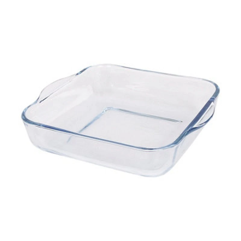 Image of Argon Tableware Square Glass Oven Dish - 24Cm X 21Cm