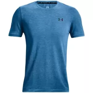 Image of Under Armour Seamless GeoSport T Shirt - Blue