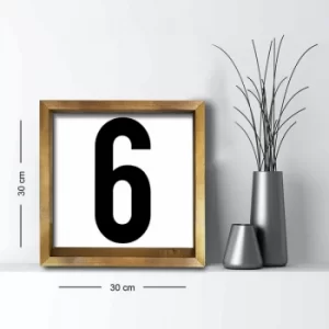 Image of 3030AHS-0109a Multicolor Decorative Framed MDF Painting