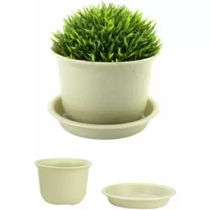 Image of Plastic Plant Pots - Set of 10 Small - Pukkr