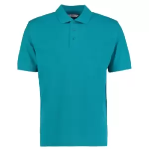 Image of Kustom Kit Mens Klassic Superwash Short Sleeve Polo Shirt (L) (Jade)