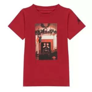 Image of Air Jordan Jordan Crew T-Shirt - Red