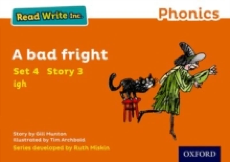 Image of Read Write Inc. Phonics: A Bad Fright (Orange Set 4 Storybook 3) Paperback / softback