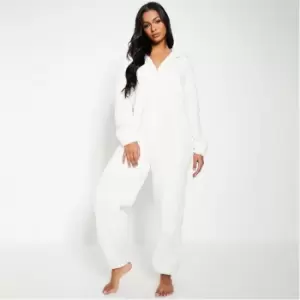 Image of I Saw It First Sherpa All In One With Ears - Cream