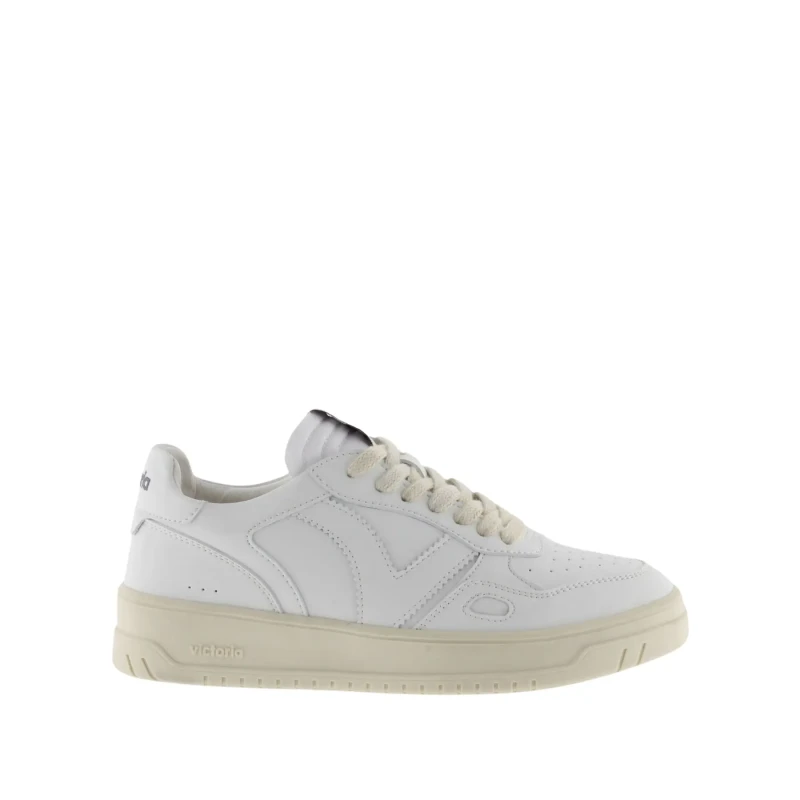 Image of Victoria Leather-effect Trainers Victoria Seul Blanc Unisex 38