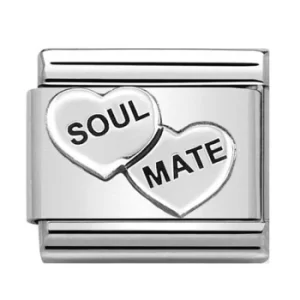 Image of Nomination CLASSIC Silvershine Soul Mates Charm 330101/38