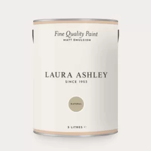 Image of Laura Ashley Matt Emulsion Paint Natural 5L